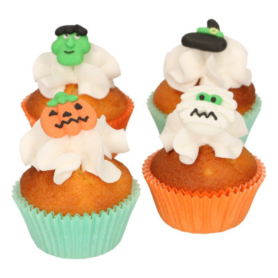 Set de 12 décorations en sucre Halloween Funcakes
