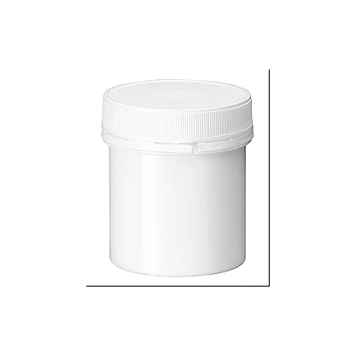 Pot plastique 250ml à visser inviolable Ø65mm