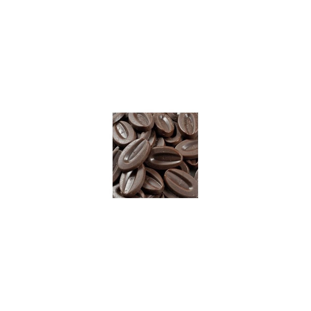 Andoa Noire 70% BIO chocolat de couverture noir en fèves 500g VALRHONA