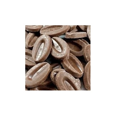 Chocolat de couverture Caramélia 36% de cacao en fèves 200g VALRHONA