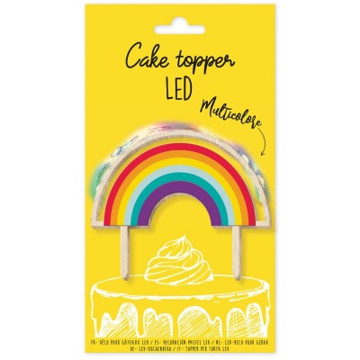 Cake Topper LED Rainbow