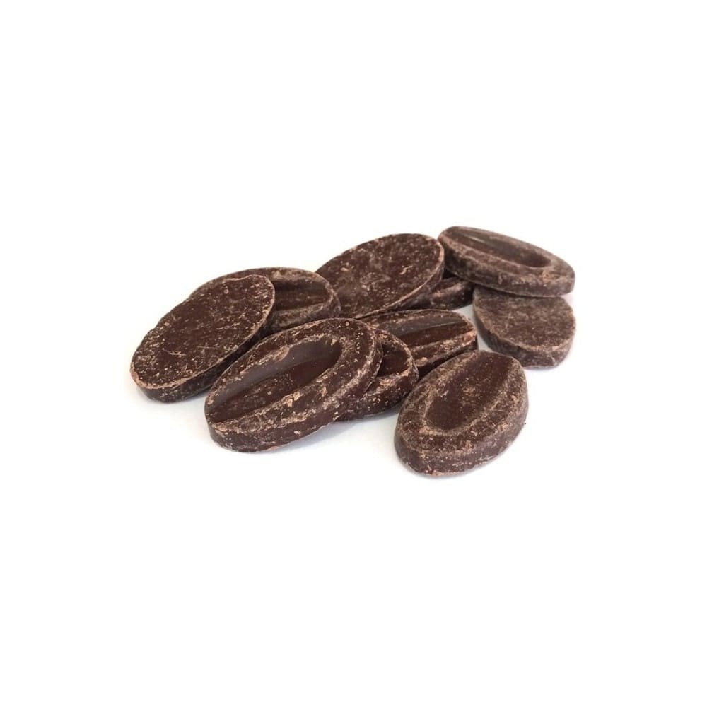 Illanka 63% - Chocolat de couverture noir pur Pérou en fèves 1kg VALRHONA