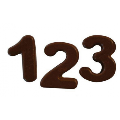Moule à chocolat en silicone Choco 123