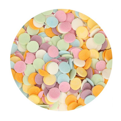 Confettis en sucre XL Pastel