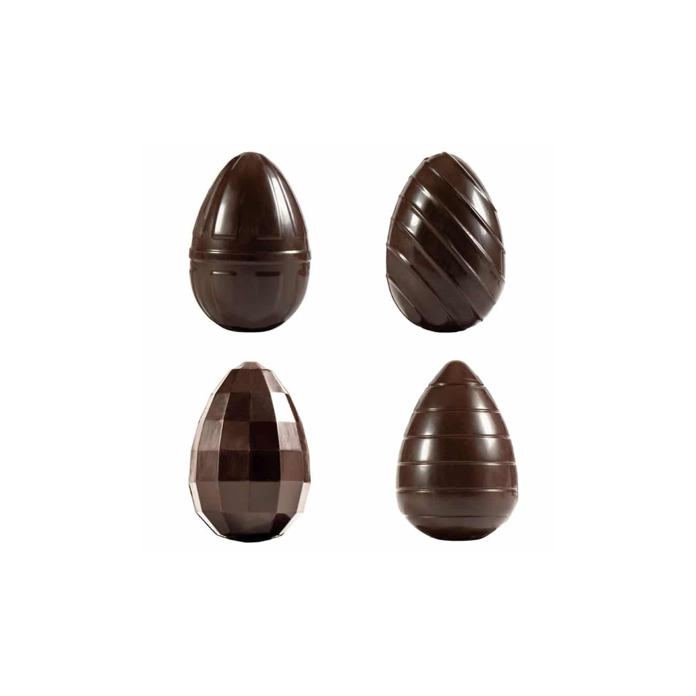 Moule Chocolat Polycarbonate Forme Ovale